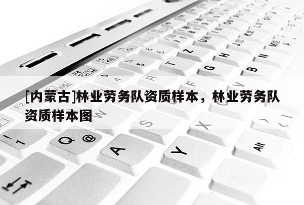 [内蒙古]林业劳务队资质样本，林业劳务队资质样本图