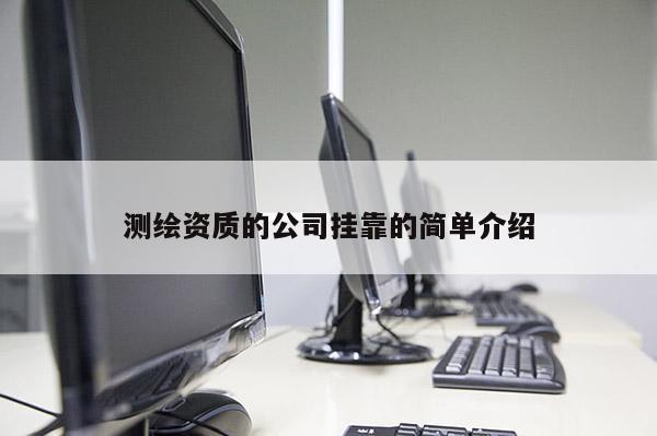 测绘资质的公司挂靠的简单介绍