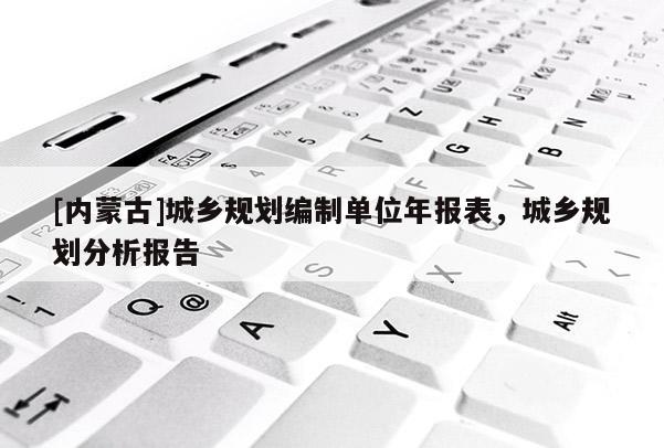 [内蒙古]城乡规划编制单位年报表，城乡规划分析报告