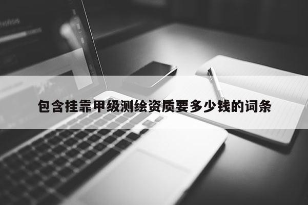 包含挂靠甲级测绘资质要多少钱的词条