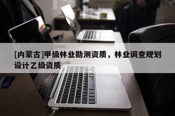 [内蒙古]甲级林业勘测资质，林业调查规划设计乙级资质