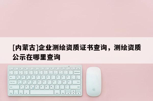 [内蒙古]企业测绘资质证书查询，测绘资质公示在哪里查询