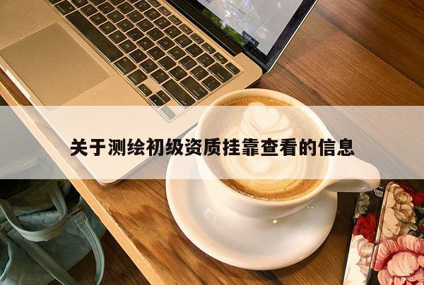 关于测绘初级资质挂靠查看的信息