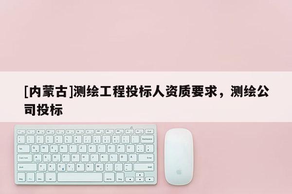 [内蒙古]测绘工程投标人资质要求，测绘公司投标
